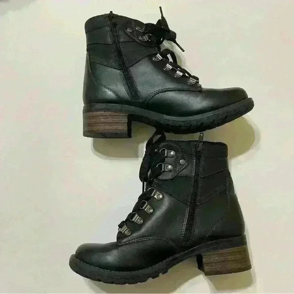 Eastland Womens Frankie Black Fashion Boots Size 6M - Picture 3 of 12